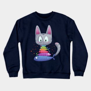 Cat Fish Crewneck Sweatshirt